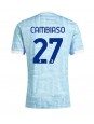 Billige Juventus Andrea Cambiaso #27 Bortedrakt 2025-26 Kortermet